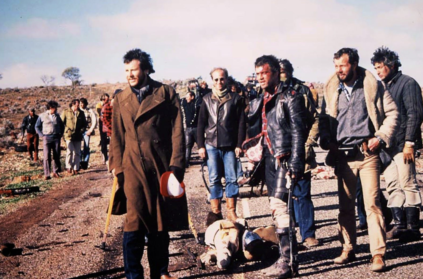 Behind the scenes of "Mad Max 2", circa 1981
